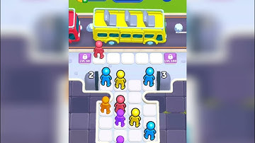 Bus Jam Level 14 Walkthrough Solution 