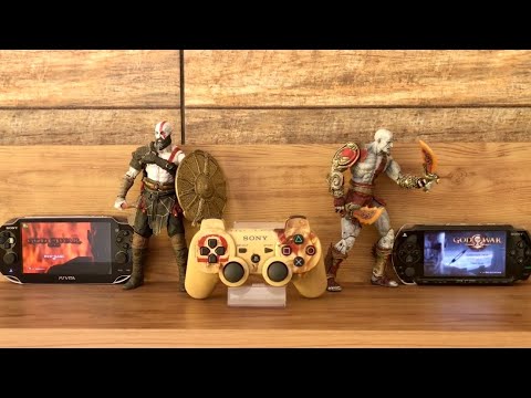 PSVITA e PSP lado a lado - KRATOS