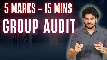 GROUP AUDIT | CA FINAL AUDIT