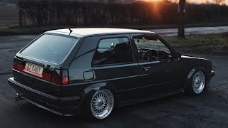 MK2 Golf BBS and Airlift Performance walkaround