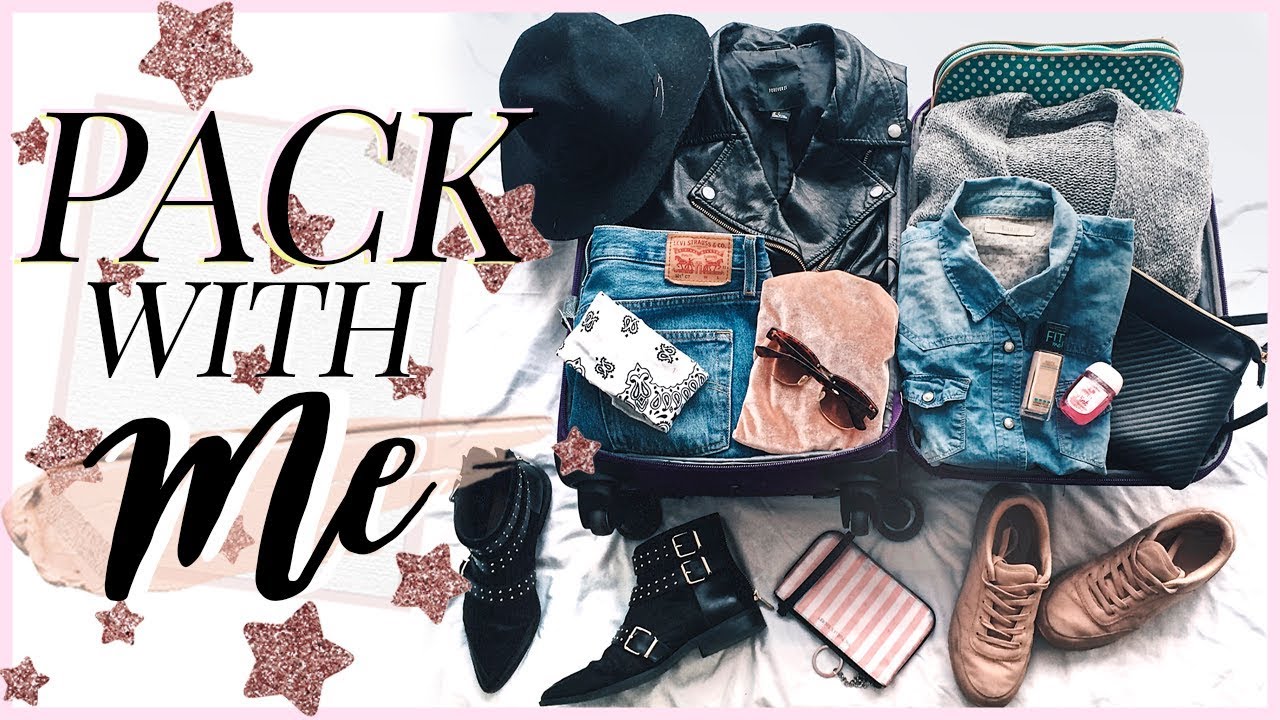 Cómo empacar para 1 mes de viaje en una maleta de mano♡ How to pack | Nati  Arist - YouTube