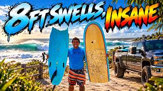 I Broke My Board on the FIRST Wave! 🌊😳