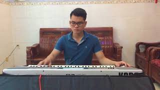 Korg PA50SD - Hotel California - Intro Guitar Solo