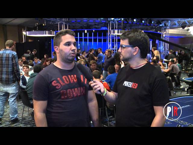 EPT Barcelona 2013 día 3  Entrevista a Alejandro Pérez "Turu"