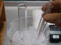 小学４年 理科 水を凍らせる実験