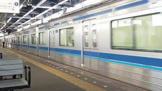 北総・公団7300形7808F編成青砥駅発車