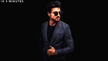 Dark Tone Portrait photo effect Snapseed editing tutorial - Photoshop editing | android | TKI