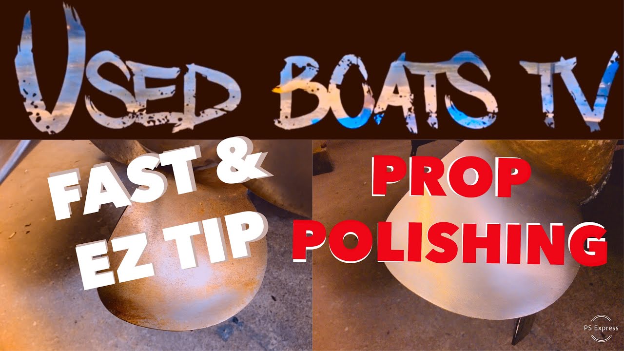 How To Clean And Polish Stainless Steel Boat Props Bravo 3 Bravo One Outdrive
