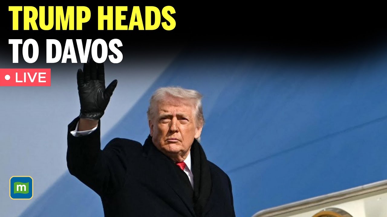 U.S. President Donald Trump Departs White House for Davos to Attend WEF