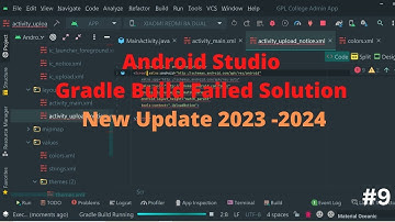 Android Studio Gradle  Build Failed Solution New Update 2024 -2025  #9