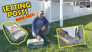 How To Use Sakrete Fast Setting Concrete Mix  (Phillips Vision: Episode - 100)