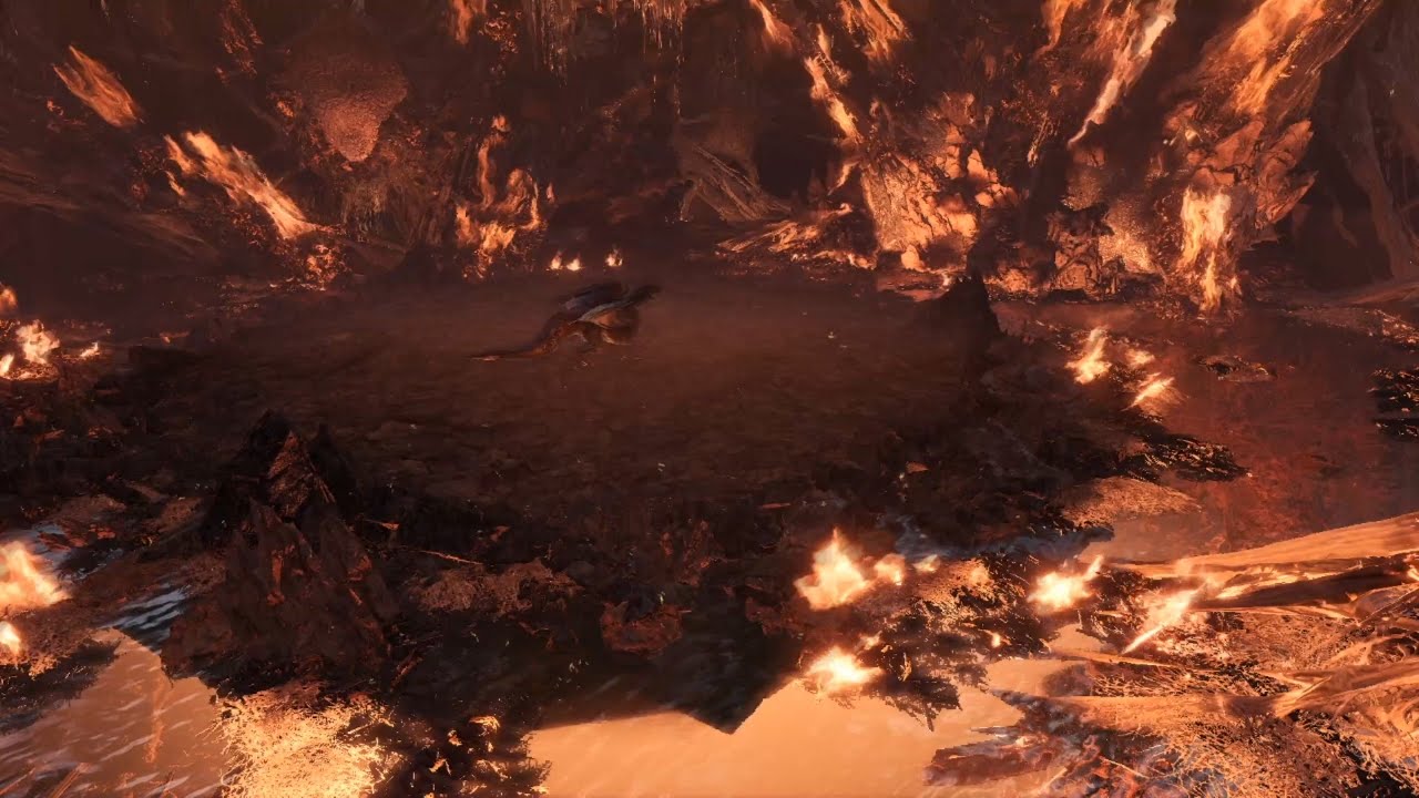 MHWalks:  Alatreon Arena Tour (Secluded Valley)