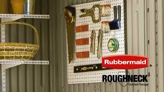 Rubbermaid shed what you get and could do with