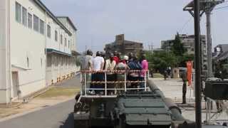 2013.05.18.第62回伊丹駐屯地祭 74式戦車体験乗車(乗車映像)