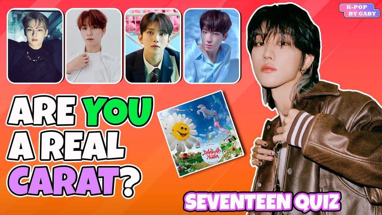 ARE YOU A REAL CARAT? | SEVENTEEN QUIZ | KPOP GAME (ENG/SPA)