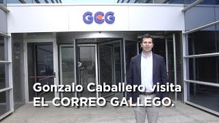Gonzalo Caballero visita EL CORREO GALLEGO