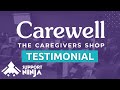 Carewell testimonial for supportninja