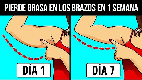 ¿Cómo puedo perder grasa de los brazos y tonificarlos?