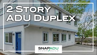 Building a Two-Story Duplex ADU - The Future of Affordable Housing