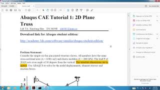 Tutorial  Abaqus 1