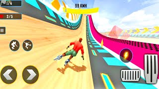 Super Roller Skating Mega Ramp Racing Game | Stunt Challenge Game | Roller Skating Game screenshot 3