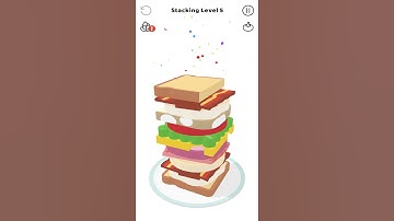 Sandwich! Walkthrough Levels Stacking 5 #shorts