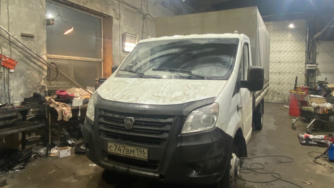 Установили очередную МКПП 6-ст Мерседес Спринтер на Газель Некст с ...