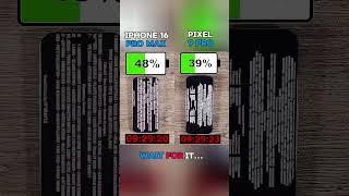 🤯 IPHONE 16 PRO MAX VS PIXEL 9 PRO BATTERY TEST