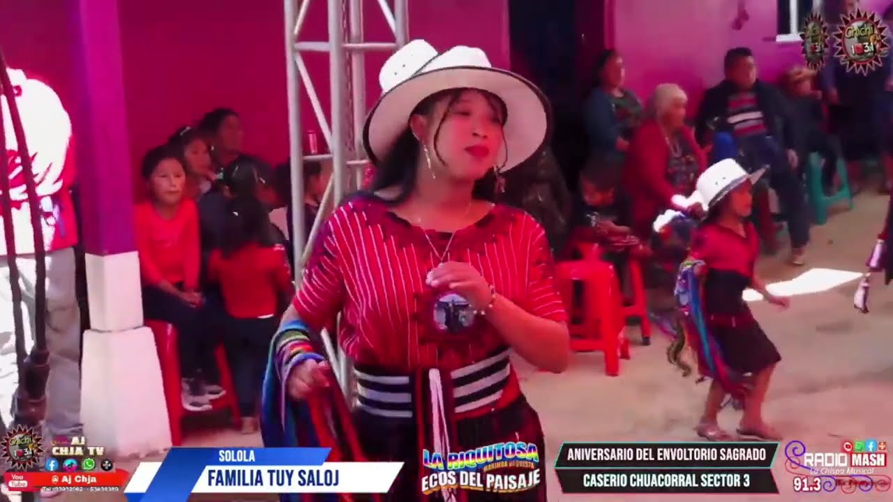 la riquitosa ecos del paisaje Chuacorral pixabaj Solola Chicas hermosas bailando 