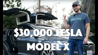 I bought a $30,000 Tesla Model X - Cheapest ever