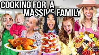 MEAL PLANNiNG and PREP FOR LARGE FAMiLY! | MOM of 16 KiDS!
