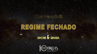 Regime Fechado - Simone e Simaria (Karaokê Version) Resimi