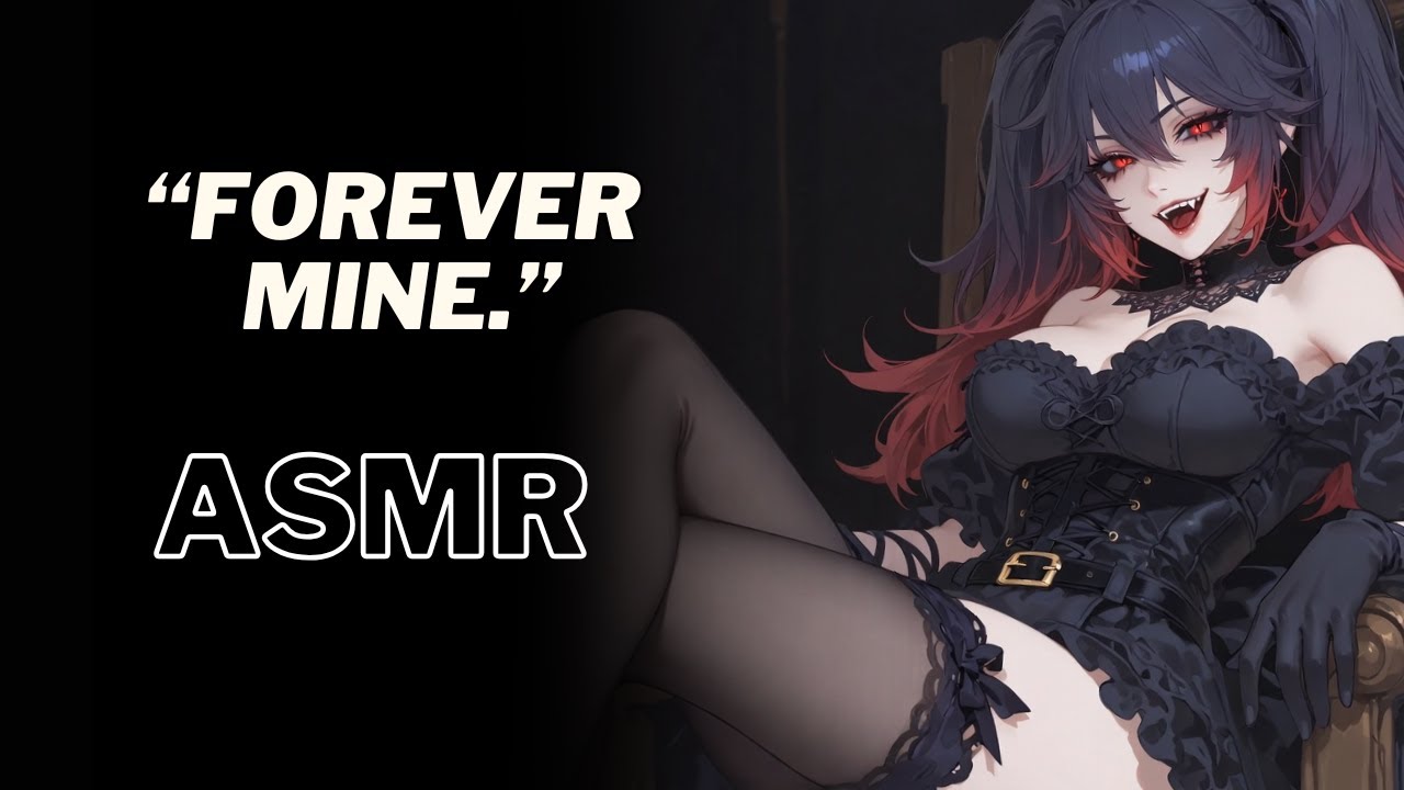 ASMR Yandere Vampire Girl - Your Vampire Stalker Won't Let You Leave Her Castle [ASMR Roleplay]
