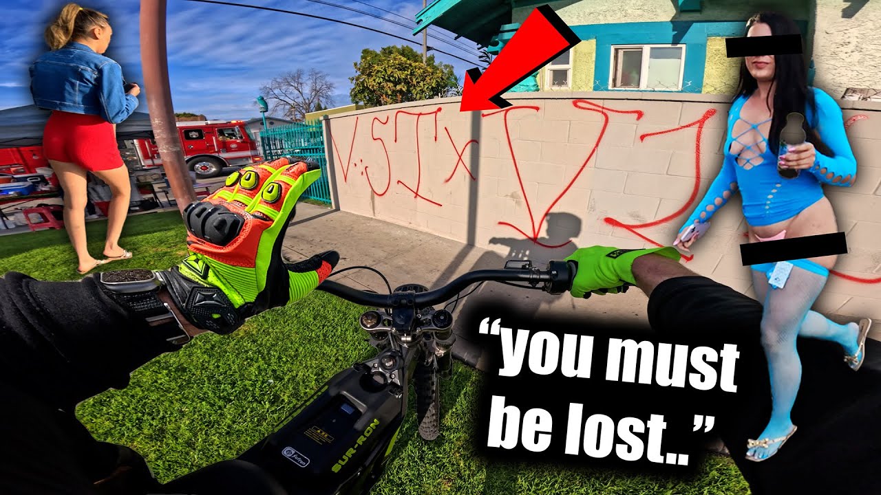 RIDING MY SURRON IN LA COMPTON GANG ZONES AND I CAN'T GO BACK..