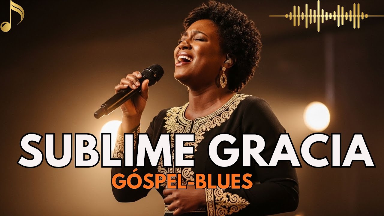 ✨Sublime Gracia | 🎶Alabanza de Redención y Perdón ( Amazing Grace Góspel Blues) - Cántico con Alma