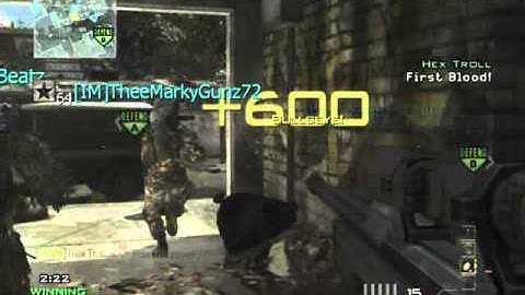 MW3 Random Throwing Knife Across The Map - Fallen -