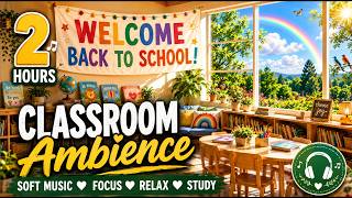 2 Hours of Cozy Welcome Back to School 📚 | Soft Music for Study, Focus & Relaxation screenshot 3