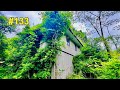uma casa moderna que foi abandonada...