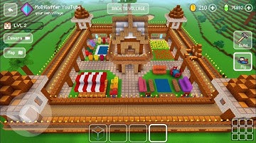 Block Craft 3D: Building Simulator Games For Free Gameplay#2326 (iOS & Android)| Oak Survival Base🏠