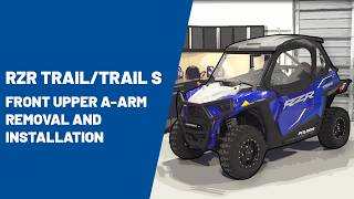 RZR Trail | Front Upper A-Arm Removal and Installation | Polaris Off Road Vehicles
In this video, we will cover the front upper a-arm removal and installation process on a RZR Trail or Trail S.
For more information visit: https://www.polaris.com/en-us/off-road/rzr/
Polaris RZR connects people to places that create unforgettable experiences. Always in pursuit, always on the throttle, and enabling riders to overcome obstacles as they push life to the limits.
Connect with us:
Facebook - https://www.facebook.com/PolarisRZR
Twitter - https://twitter.com/PolarisRZR
Instagram - http://instagram.com/PolarisRZR
Learn more at https://www.polaris.com/en-us/off-road RZR Trail | Front Upper A-Arm Removal and Installation | Polaris Off Road Vehicles
