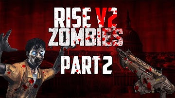 WAW Custom Zombies - "Rise V2" - M4A1 OP (HD)