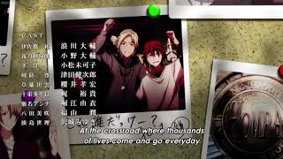 K/ K-project Tatara Totsuka sing season 1 episode 6 outro (circle of friends)