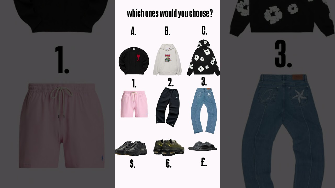 Wich ones would you choose ? 