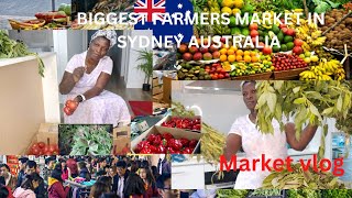 Nigerian Family In Australia Shopping At The Biggest Farmers Market In Sydney 🇦🇺