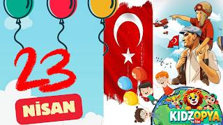 23 Nisan Şarkısı | Ulusal Egemenlik ve Çocuk Bayramı | Neşeli Çocuk Şarkısı 🎈
