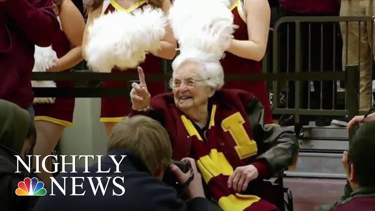 March Madness Star Sister Jean Celebrates 100th Birthday | NBC Nightly News
