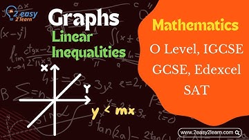 Graphs of Linear Inequalities Concepts | O Level-4024 | IGCSE-0580 | GCSE | SAT