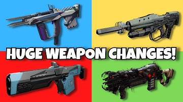BUNGIE JUST CHANGED THE GAME *AGAIN* TWAB HAS BIG BUFFS AND NERFS!