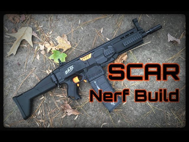 pianist Sprængstoffer Masaccio The SCAR Nerf Gun Build - YouTube