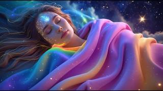 285Hz + 528Hz + 639Hz + 852Hz | Regenerative Sleep Music: Heart Peace, Body Renewal, Relax Deeply